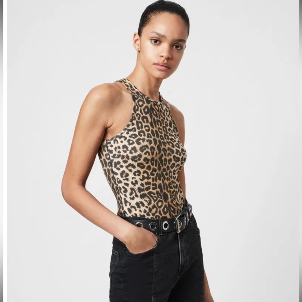 AllSaints Jamie Leppo Bodysuit -NWT